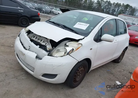 2010 Toyota Yaris из США, поврежденный, VIN JTDKT4K35A5282218